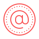 icons8 email sign 80
